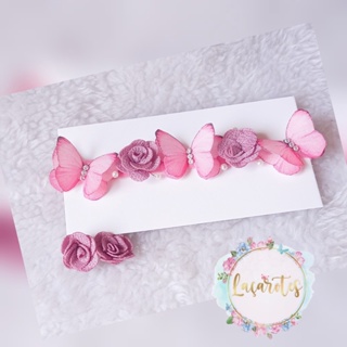 tiara jardim encantado rosê em Oferta na Shopee