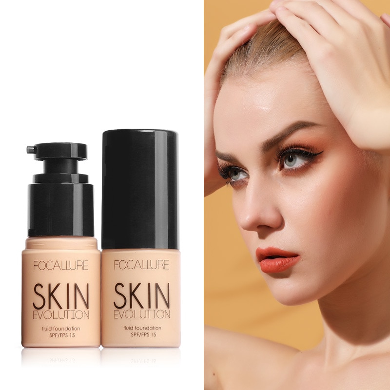 Base BB Cream Facial FOCALLURE FPS15 / Base Líquida para Maquiagem