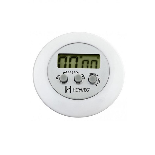Timer Digital Contagem Regressiva Alarme Sonoro Herweg 3308B