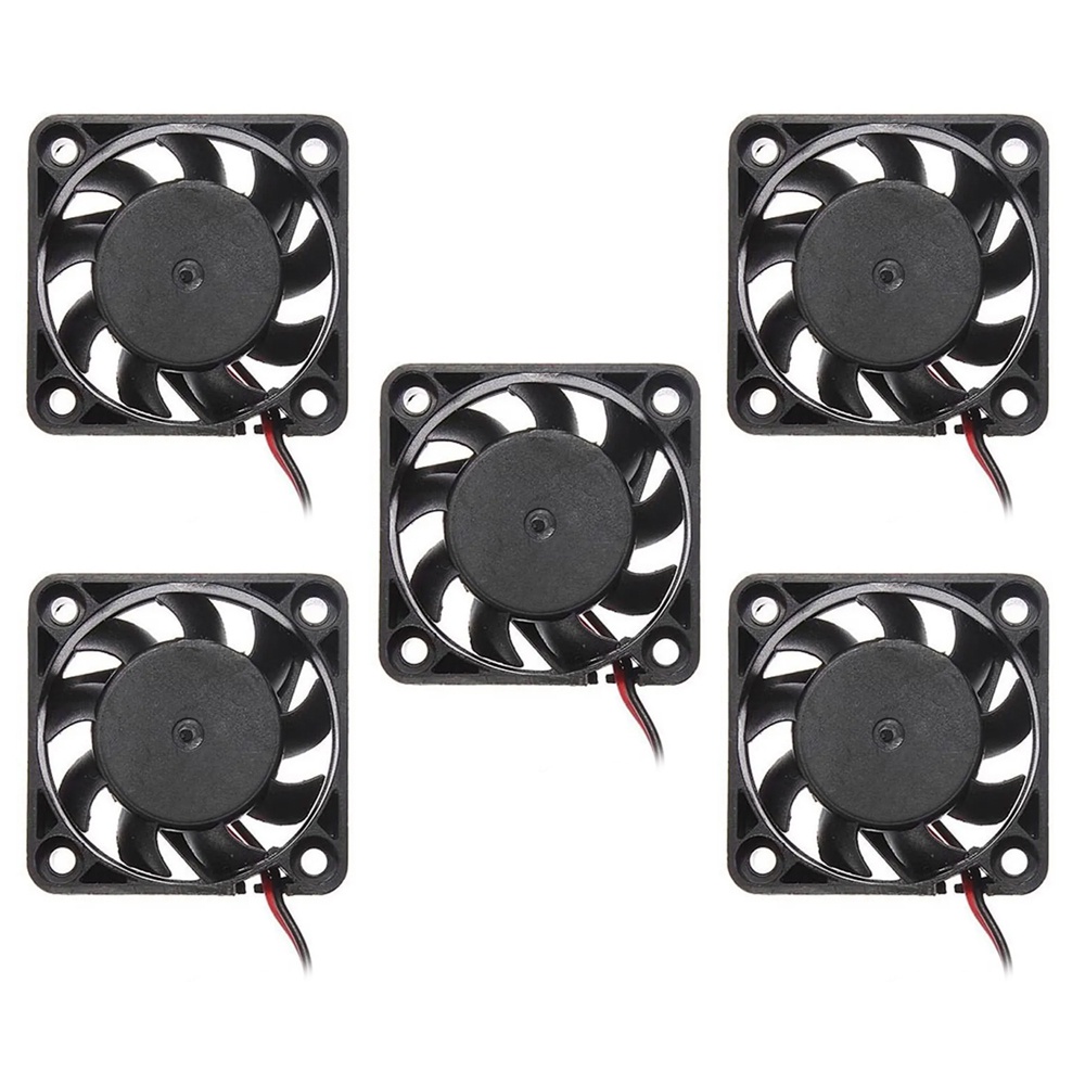 Kit 5 Ventoinhas Cooler 40x40x10 40mm 4cm 12v Envio Imediato em Oferta na Shopee