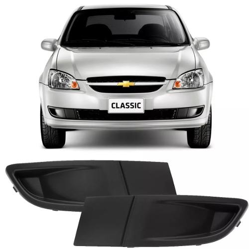 Moldura Grade Milha Corsa Classic 2010 2011 2012 2013 Sem Furo