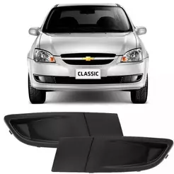 Moldura Grade Milha Corsa Classic 2010 2011 2012 2013 Sem Furo