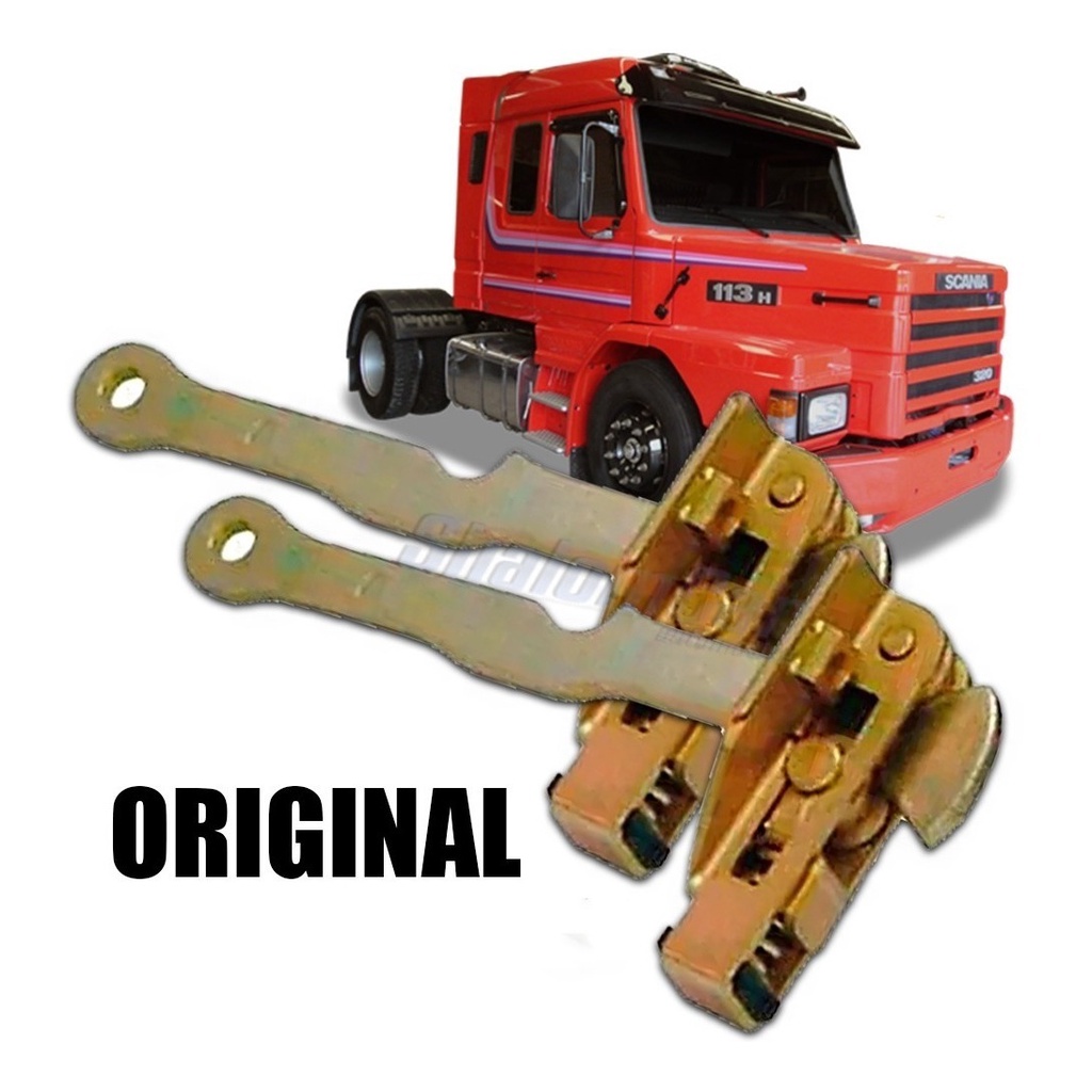 Par Limitador Porta Caminhão Saab Scania Linha T R 112 113