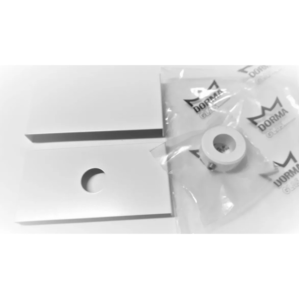 Capa Para Trinco De Piso Marca Dorma Mod. Sm1060 Cor Branca