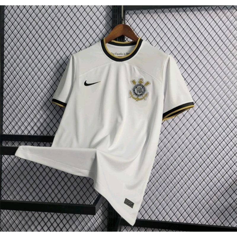 Camisa Corinthians 22/23 CS Masculina Envio Rápido Foto Real da Mercadoria Camisa Tailandesa 1.1