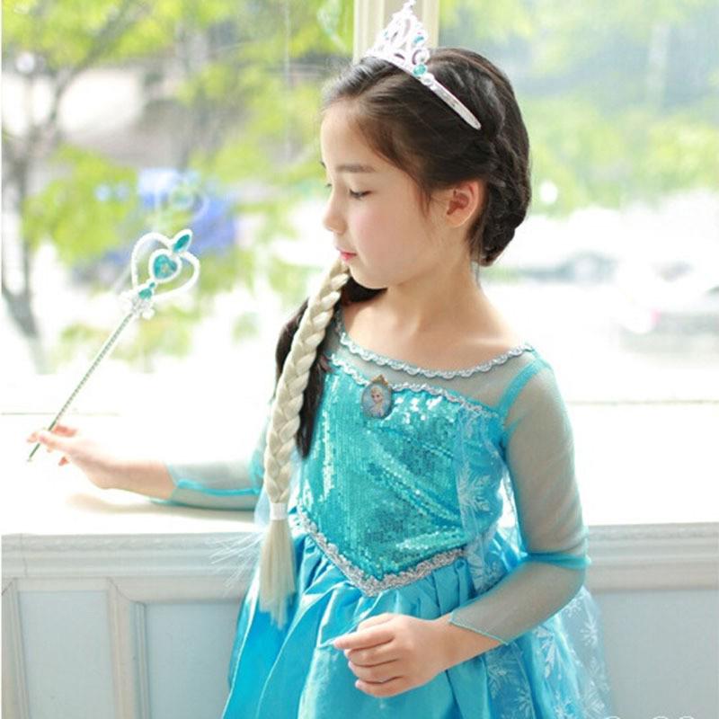 Vestido Princesa Frozen Febre Elsa Fantasia Menina Festa Infantil Cosplay Shopee Brasil 3225