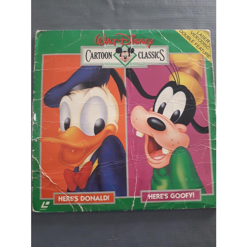 LD Cartoon Classics: Here's Donald!/Here's Goofy! WALT DISNEY  (1987)