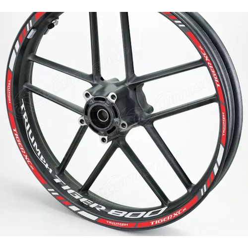 Friso + Adesivo Refletivo M10 Roda Moto Triumph Tiger 800xcx
