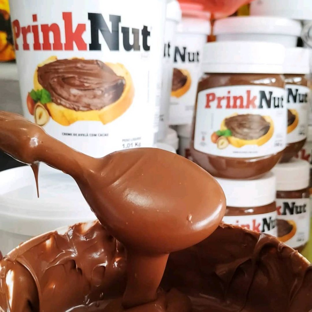 Creme de Avelã 1kg Prink Nut (Similar a Nutella)