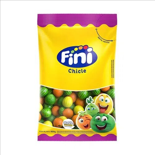 Fini Chicle Salada de Frutas Cítricas Azedinhas 450g