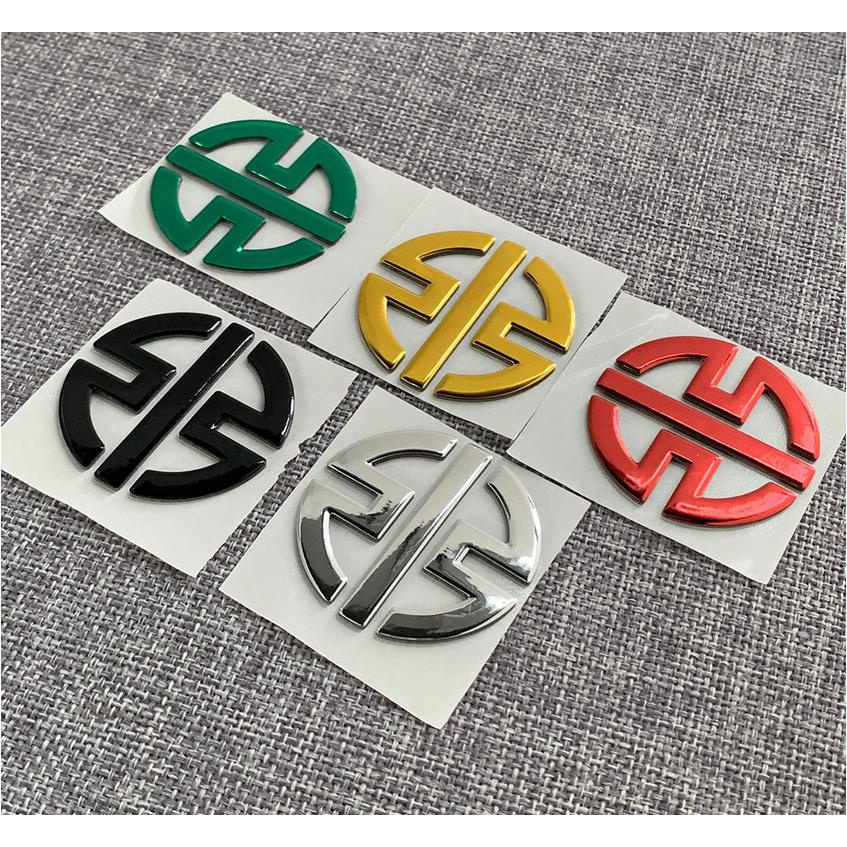 3D Logotipo Da Motocicleta Adesivos Emblema Decalques Roda Do Tanque Para A Kawasaki NINJA Z800 Z900 Z650