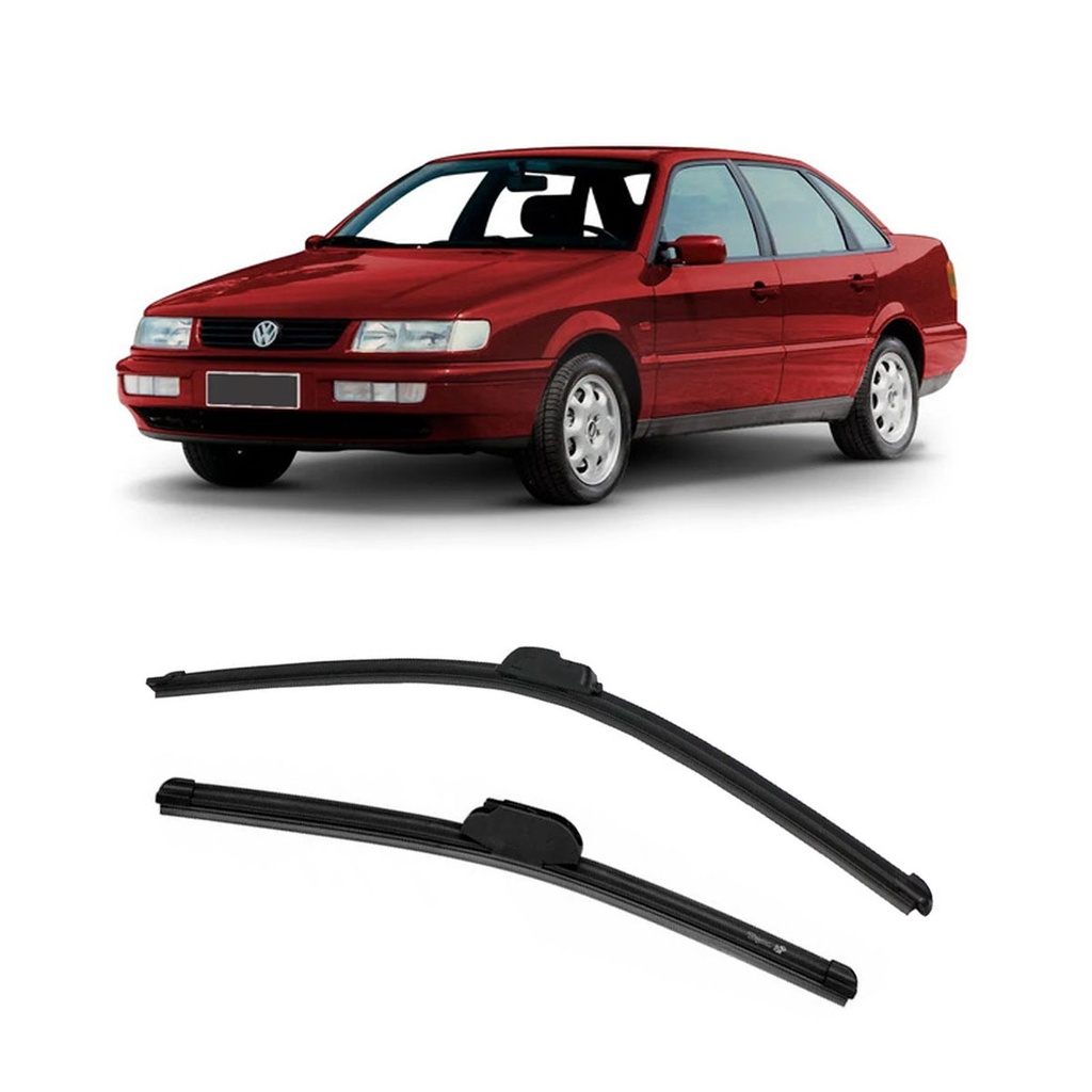 Kit Palheta VW Passat Variant VR6 1993 a 2001 Limpador Parabrisa Silicone