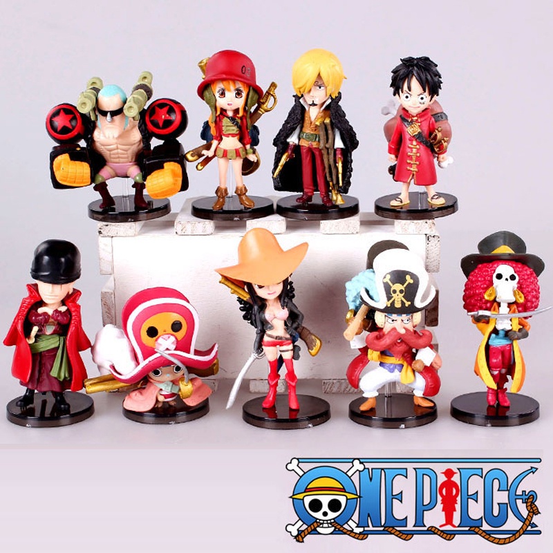 Action Figures Miniaturas One Piece Shopee Brasil