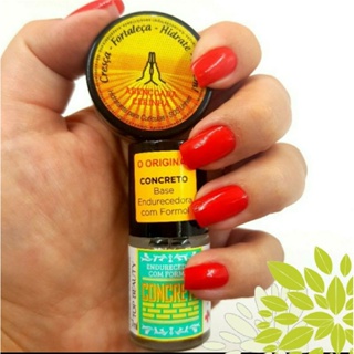 Kit Base Concreto Endurecedor + Cerinha Abençoada S.O.S Unhas Top Beauty - Envio Rápido em Oferta na Shopee
