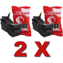 Kit 2 Câmaras de ar 26 Kenda Bico Grosso 26x1.90/2.125 Balão Mtb