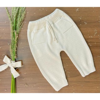 Calça de Tricot c/ Bolso Bebê RN