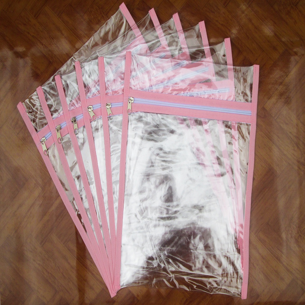 Kit 6 Saquinhos De Maternidade de Plástico com Zíper 28 cm x 34 Menina e Menino em Oferta na Shopee