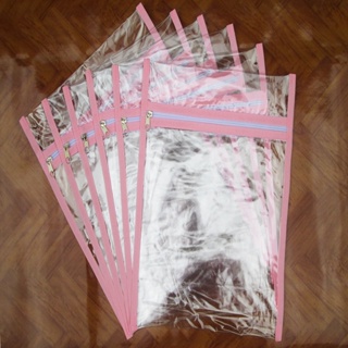 Kit 6 Saquinhos De Maternidade de Plástico com Zíper 28 cm x 34 Menina e Menino em Oferta na Shopee