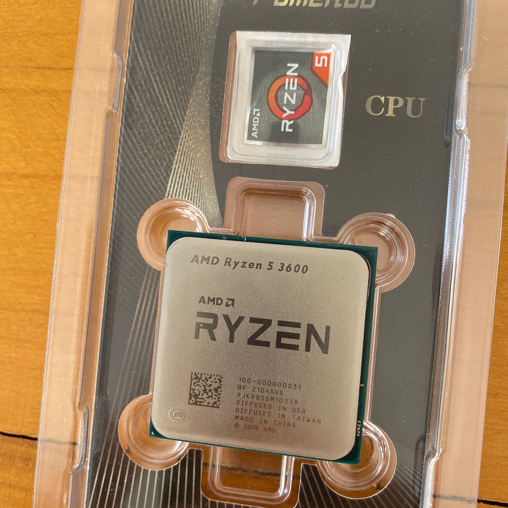 Processador AMD Ryzen 5 3600 - AM4 - 3.6GHz - Cache 32MB - TDP 65W