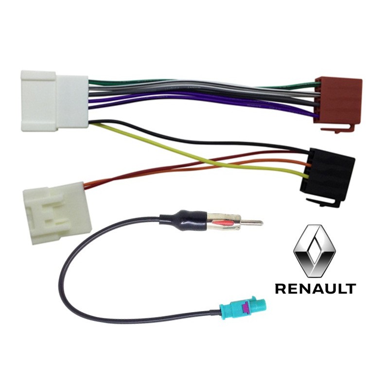 Conector Chicote De Som para chicote original Renault Duster Logan Sandero Oroch