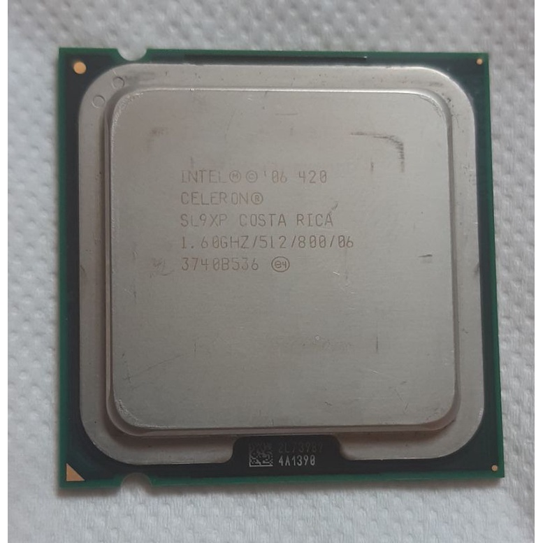 processador 775 celeron420  1.60ghz 512k cache fsb 800mhz