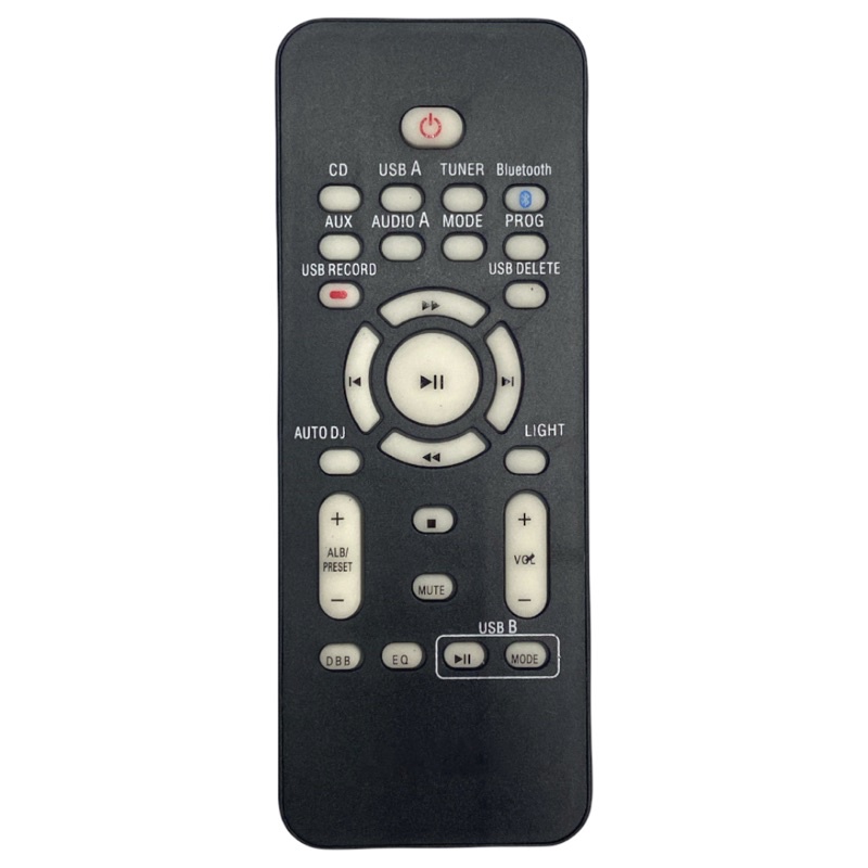 Controle Remoto para Som Mini Hi-Fi System Philips NTX600 / NTRX700X / NX5 / NX6 / NX7 - 9081