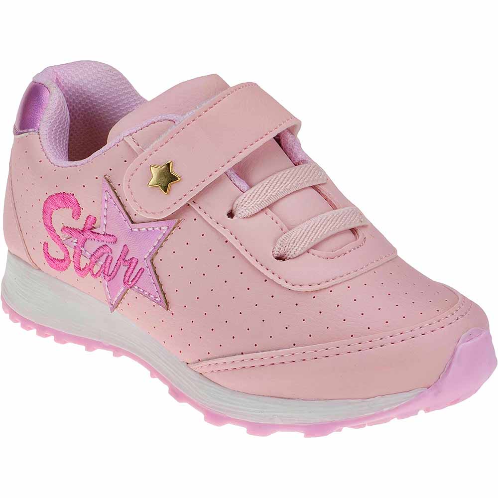 Tenis Infantil Feminino Menina Escolar Star Envio Rápido - Baby & Kids Fashion