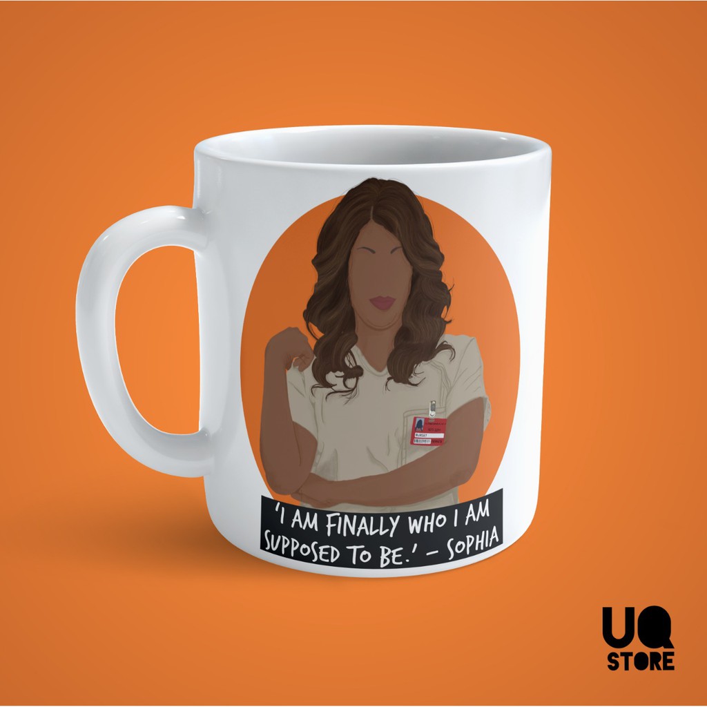 Caneca Transexual - Orange Is The New Black / OITNB ( Sophia Burset ) - Coleção Séries e Filmes / LGBTQIA+ / TRANS / TRAVESTI / TRANSEX