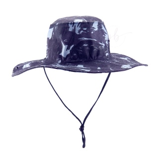 Chapéu Pescador Trilha Acampar Protetor Sol Sem Aba Camuflado Australiano