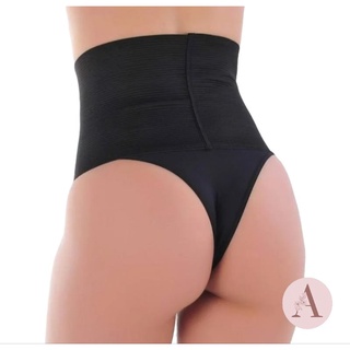 Calcinha Cinta Modeladora Cós Médio Zera Barriga Modelo de Alta Compressão Afina Disfarça e Modela
