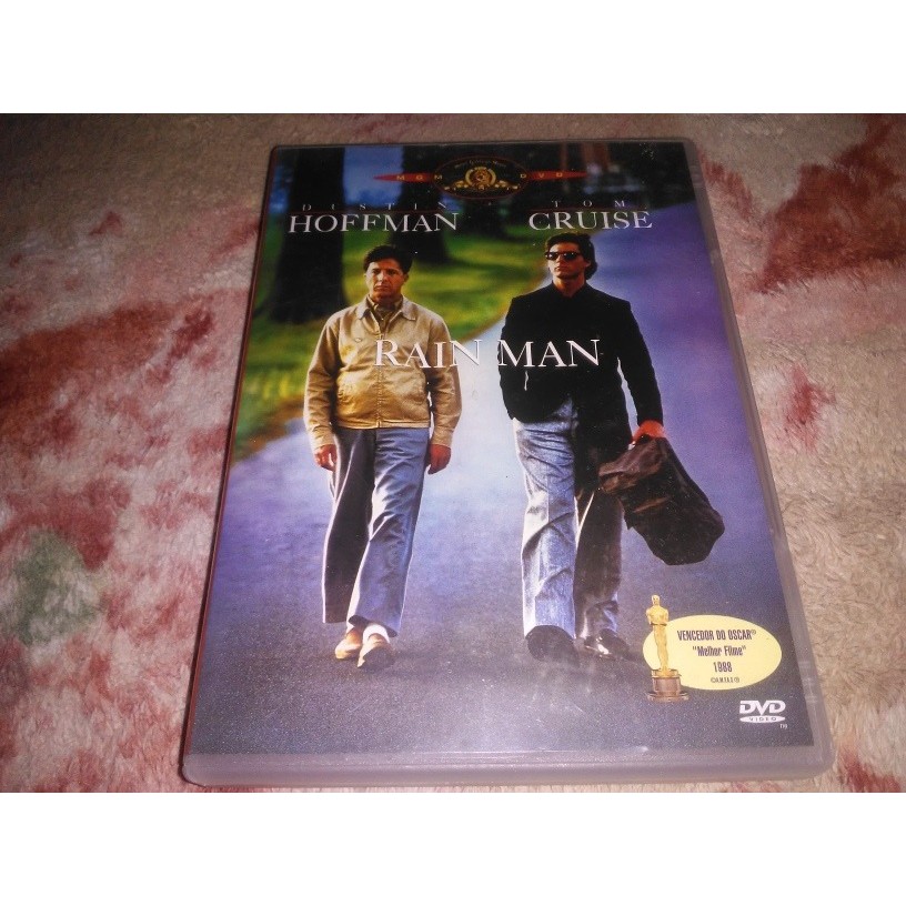 Dvd Rain Man Tom Cruise usado 1 vez original dublado