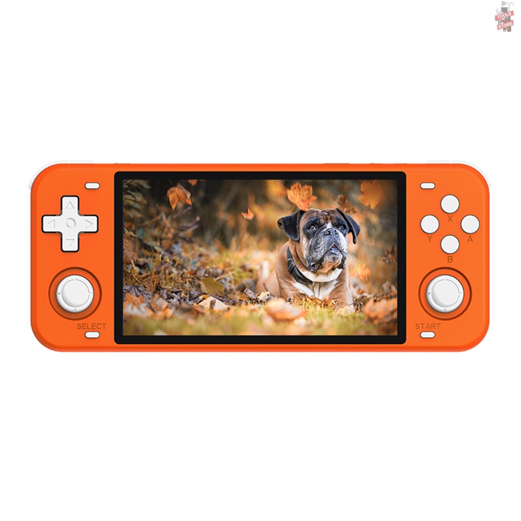 Novo powkiddy max 2 5.0 polegada retro jogador de jogos handheld