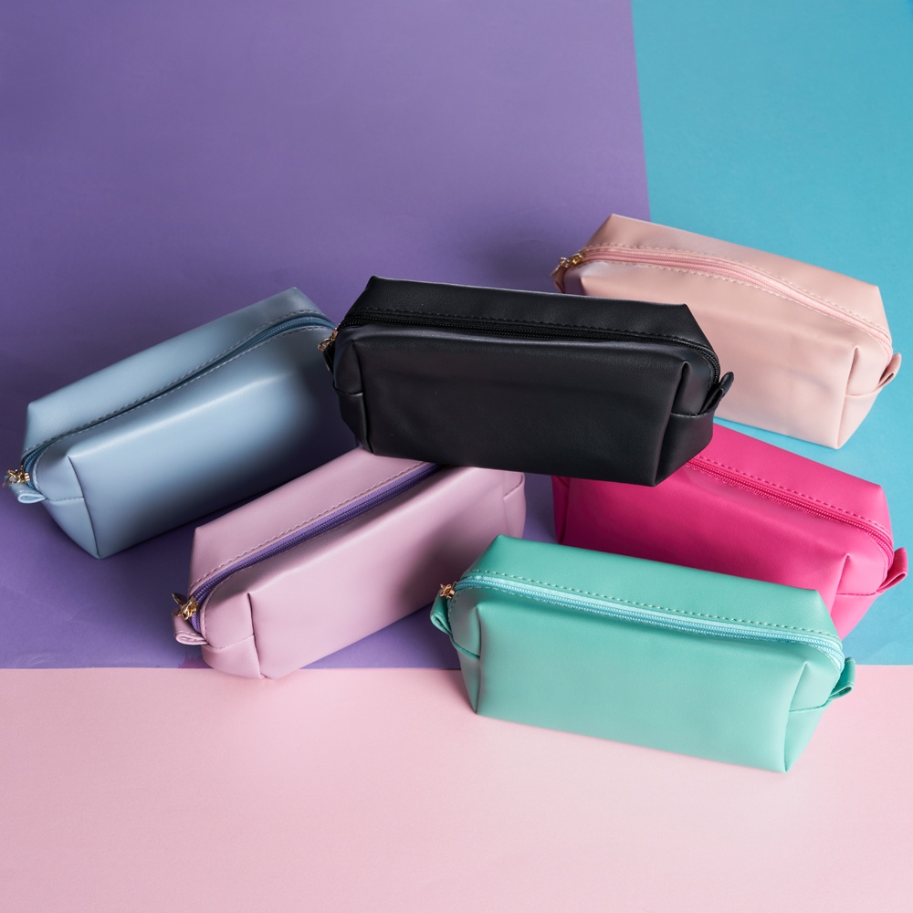 Necessaire bolsinha estojo para organizar cosméticos impermeável Estojo escolar feminino
