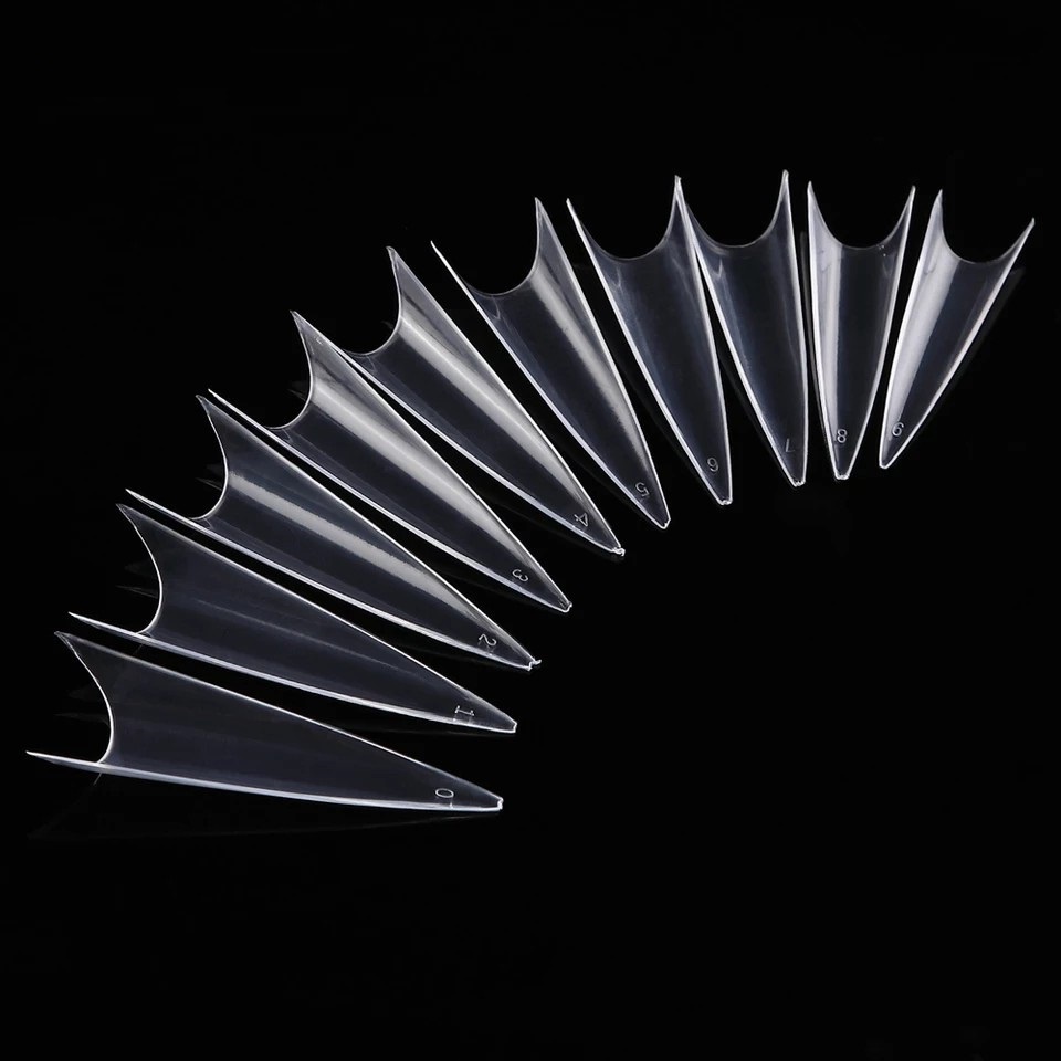 Unha Tips Vamp 100 Unidades Manicure Alongamento