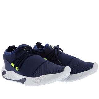 Tênis Infantil Cross Road Jogging Knit Elástico Marinho