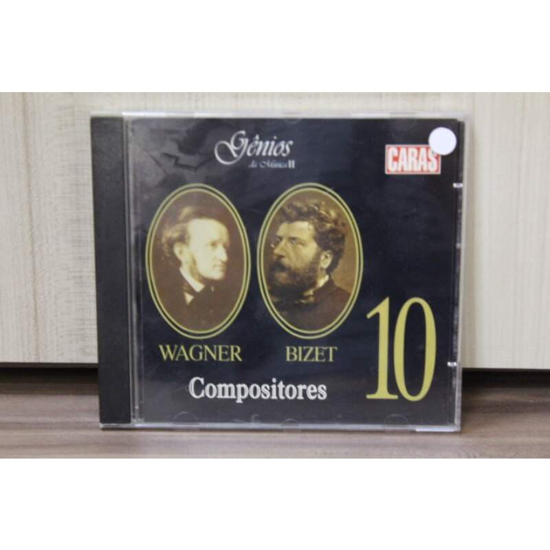 CD Wagner/Bizet - Revista Caras Gênios da Música II Vol. 10