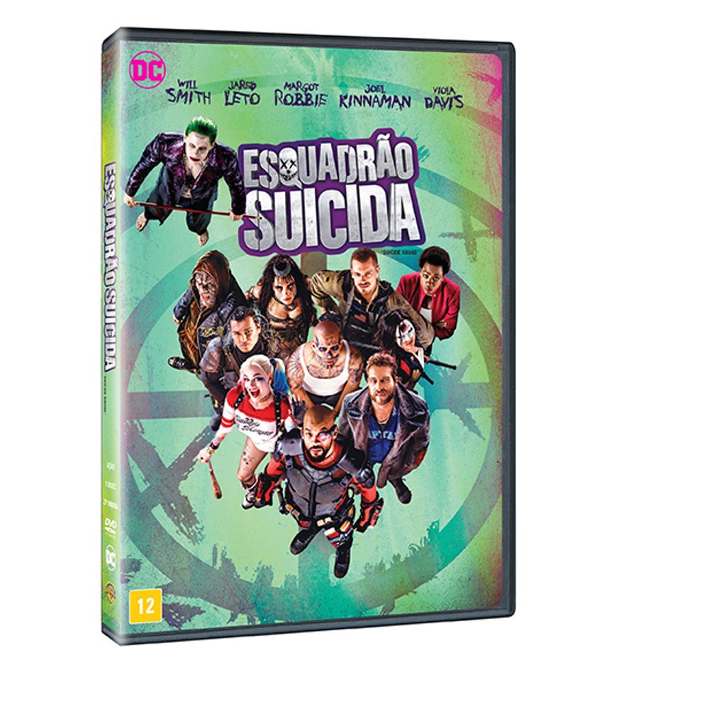 DVD Esquadrão Suicida (NOVO)