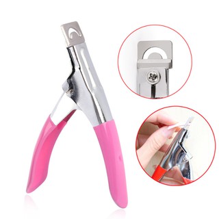 Cortador de Unhas Tips Alongamento Profissional