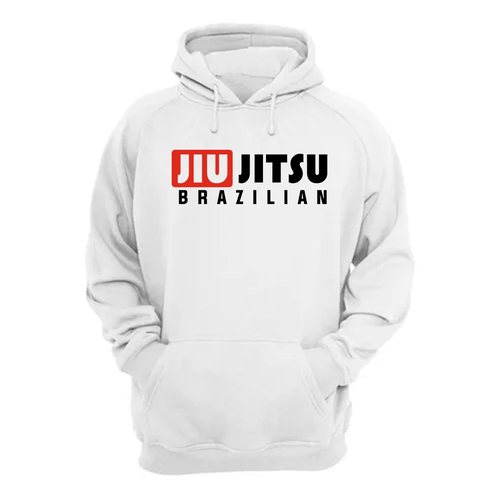 Moletom Blusa de Frio Jiu Jitsu Arte Marciais Vale Tudo MMA BJJ