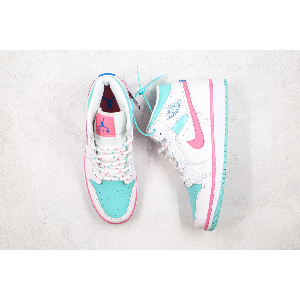 jordan 1 rosa e preto