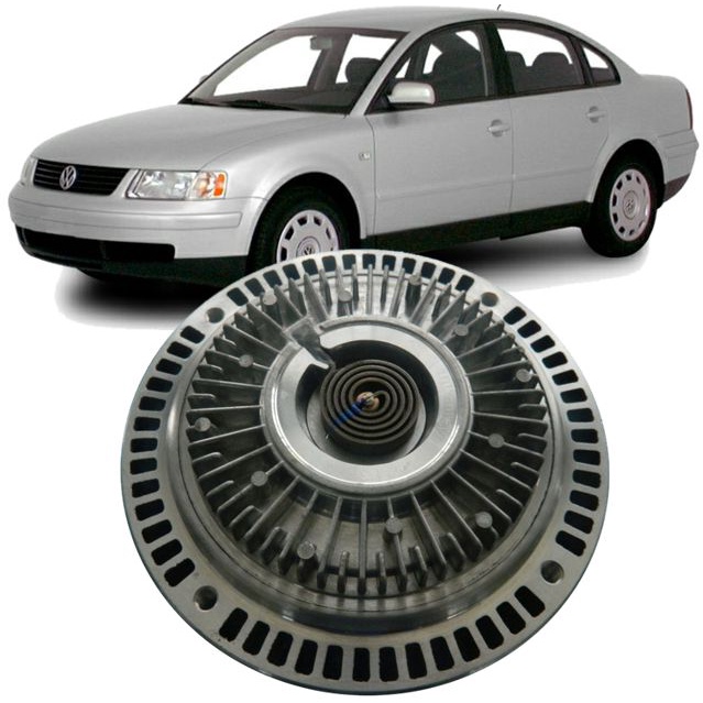 Polia Viscosa da Helice Passat Audi A4 A6 2.4 2.6 e 2.8 V6 de 1995 À 2005