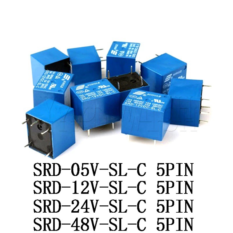 Srd-05vdc-sl-c Srd-09vdc-sl-c Srd-12vdc-sl-c Srd-24vdc-sl-c 5v 9v 12v ...