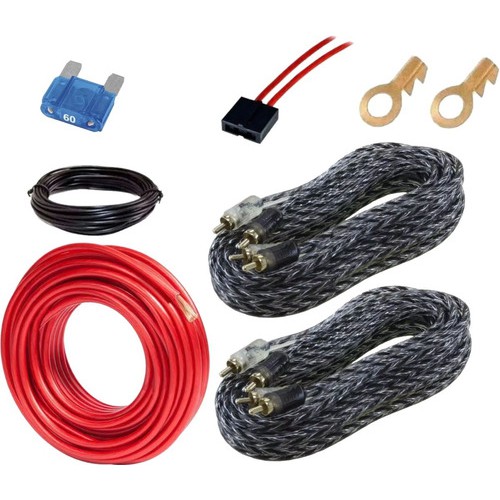 Kit Fiaçao Instalação Modulo 4canal Ds800.4 Ds1200.4 1200w