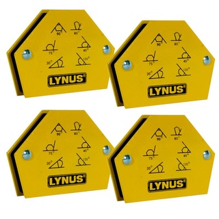 Esquadro Magnético para Soldador EML-12 Capacidade 12 KG Kit 4 Peças LYNUS em Oferta na Shopee