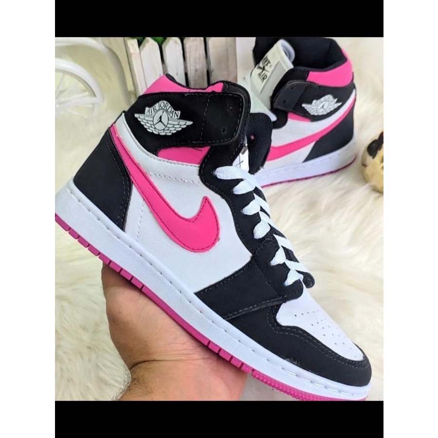 nike jordan rosa mujer