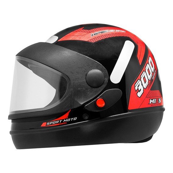 Capacete Sport Moto Pro Tork Mix Sm New Novo Lançamento Marino Automático 3000