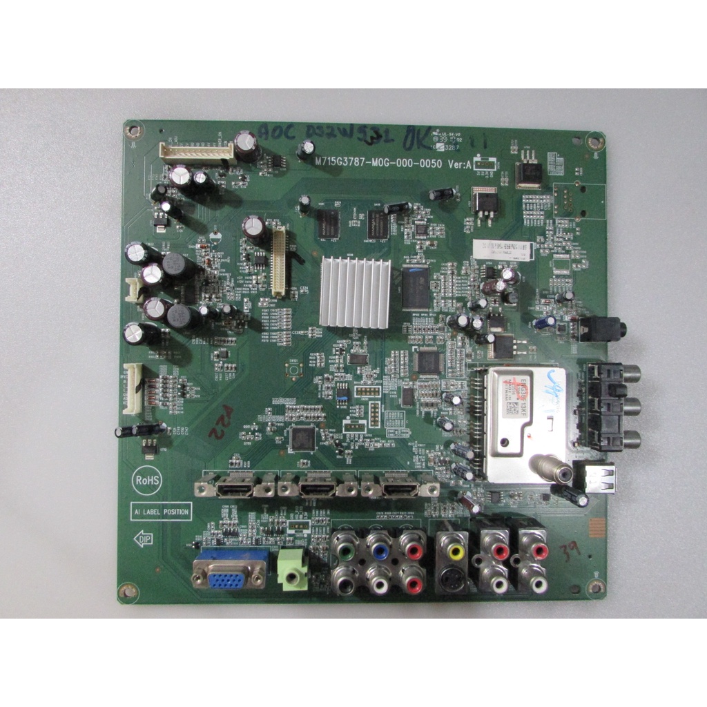 placa principal tv aoc d32w931
