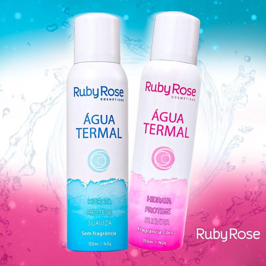 Água Termal Hidratante Ruby Rose 150ml