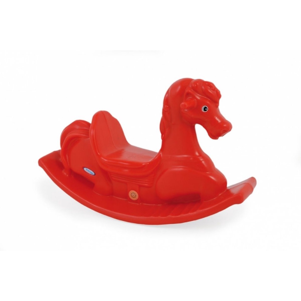 Brinquedo Gangorra Infantil Anda Cavalinho Vermelho com Som Xalingo - 0937.6 em Oferta na Shopee
