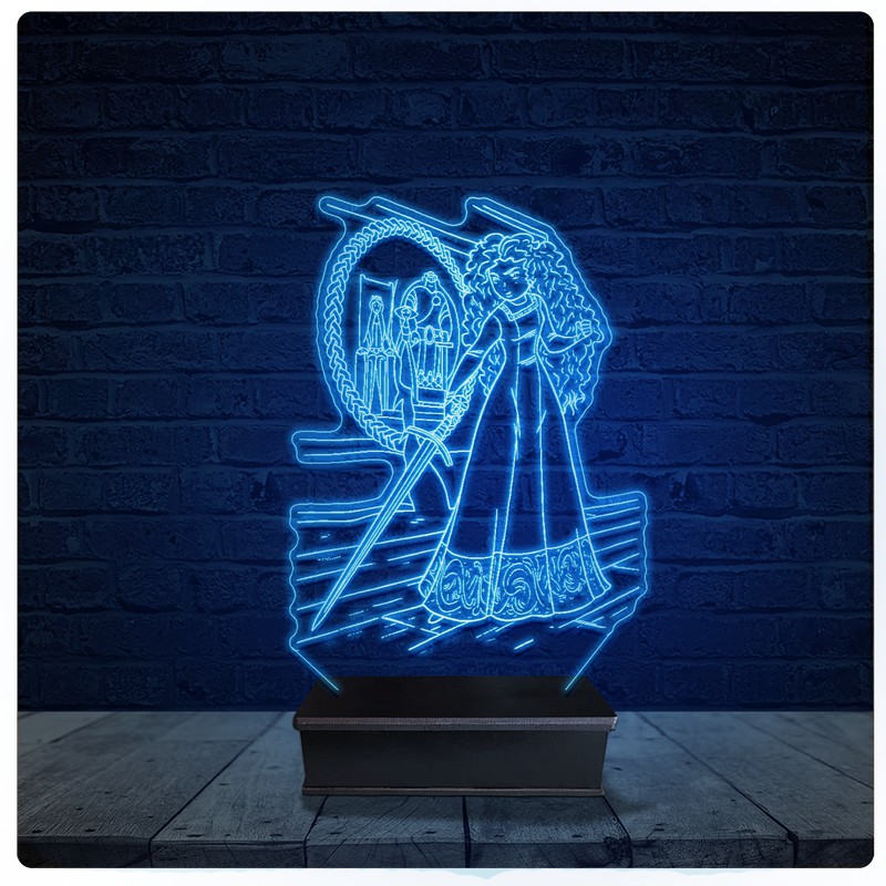 Luminária Led Acrilico Abajur - Valente Disney
